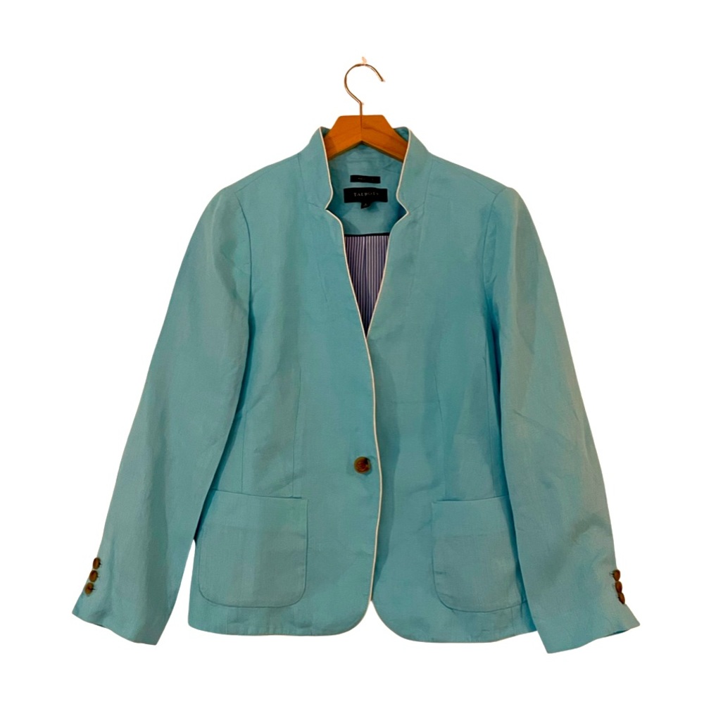 Talbots Women’s Blue Blazer size 8